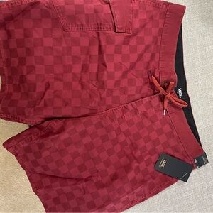 NWT Vans swim trunks men Sz 34